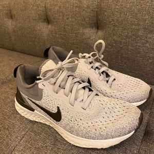 Black and Gray Nike Odyssey React Size 6